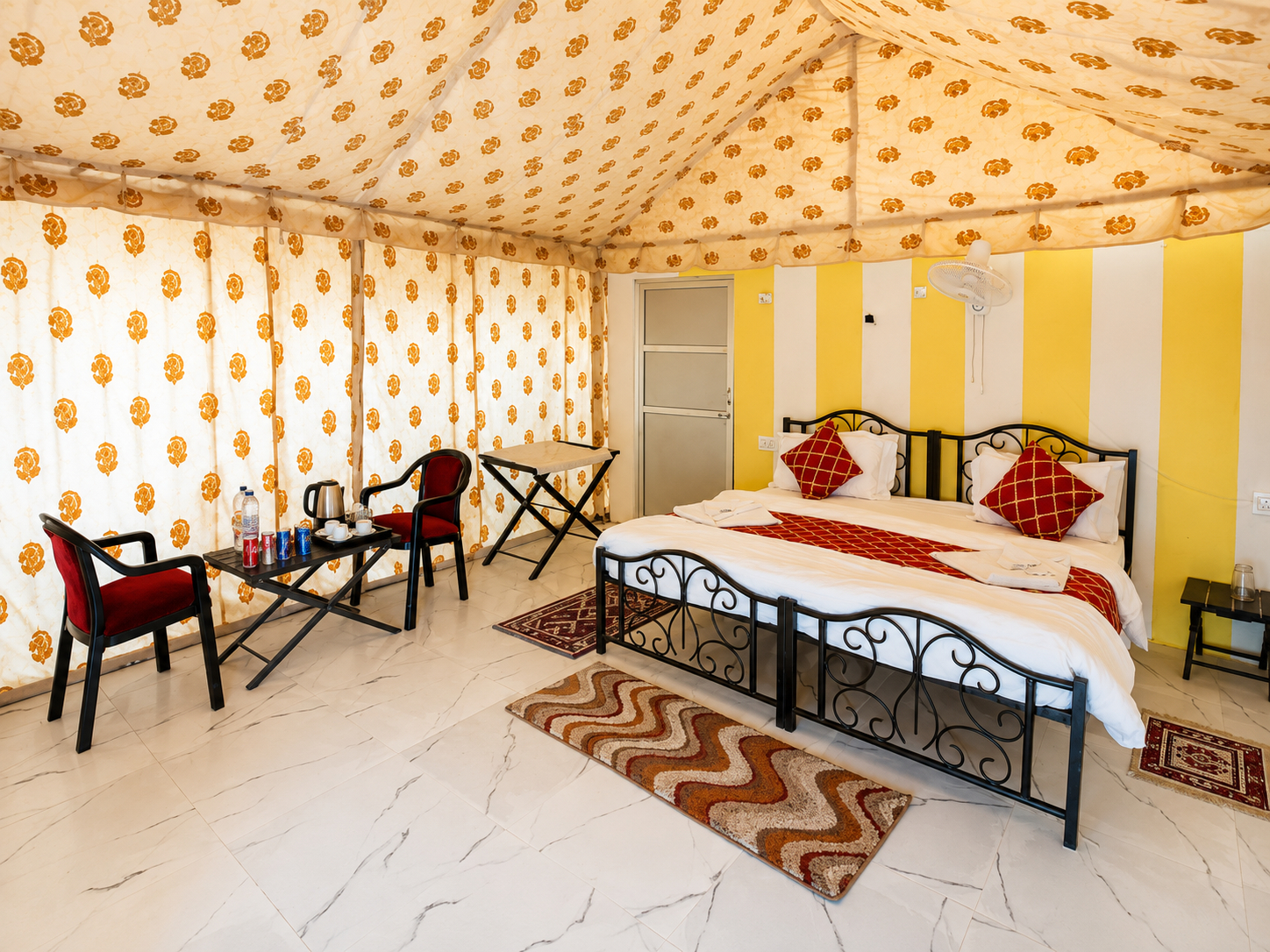 Bedroom 2, Melody Moon Desert Camp, Jaisalmer