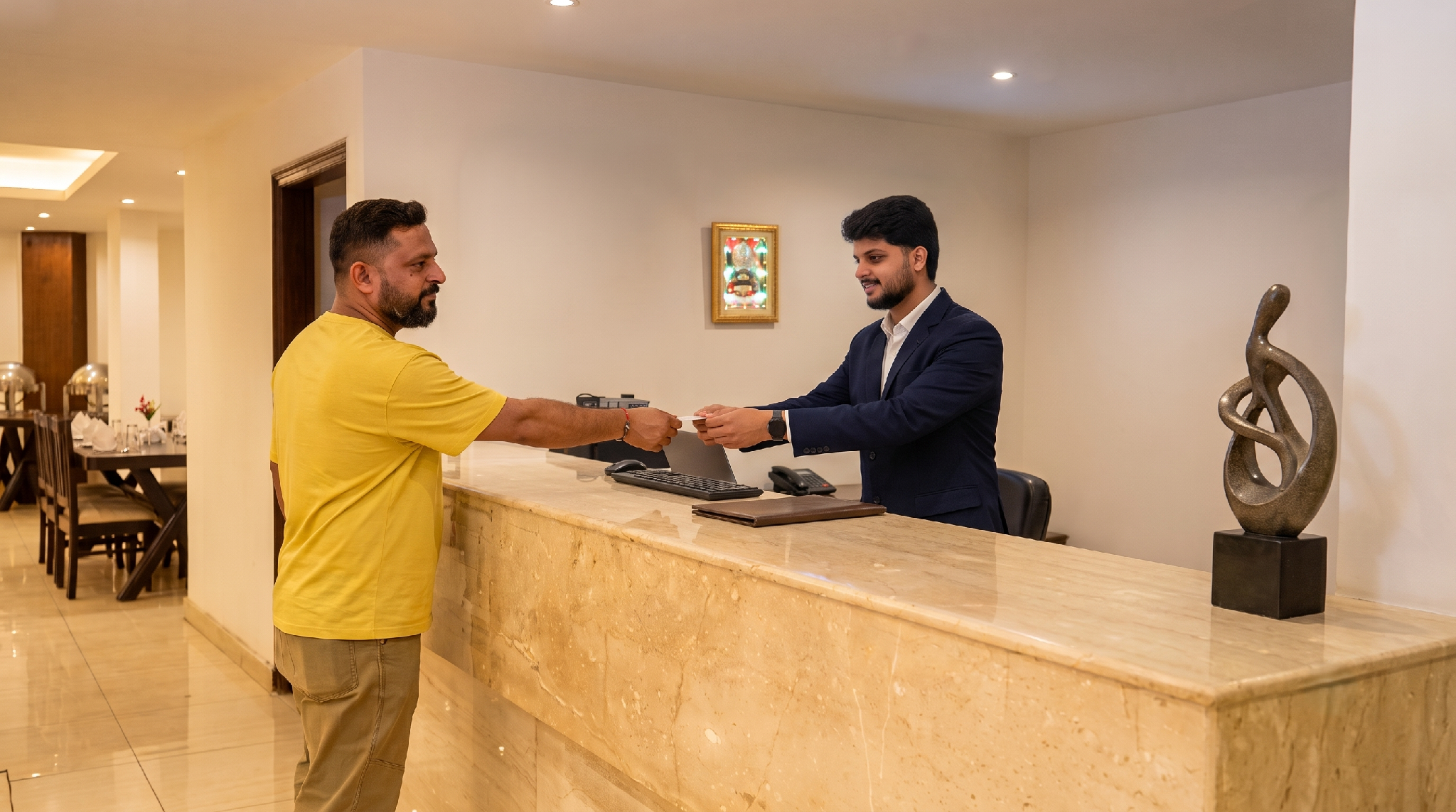 Reception 5, The Chapter Vasant Kunj, A Mynnt Hotel, Delhi