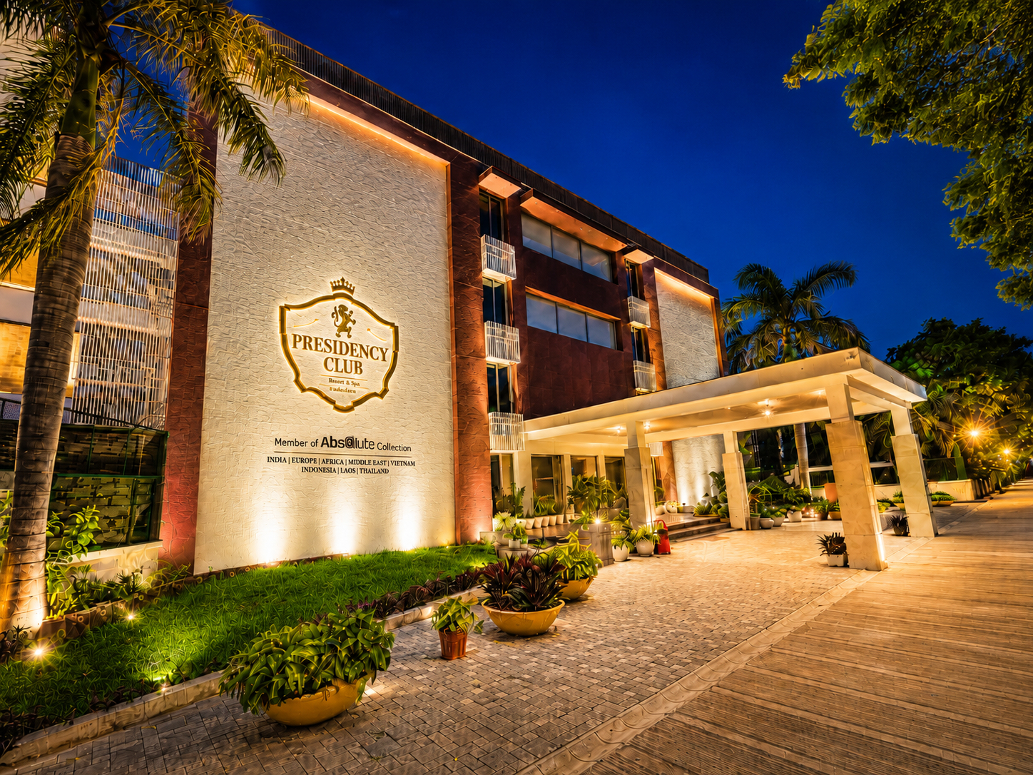 Entrance, Presidency Club Resort & Spa, Vadodara