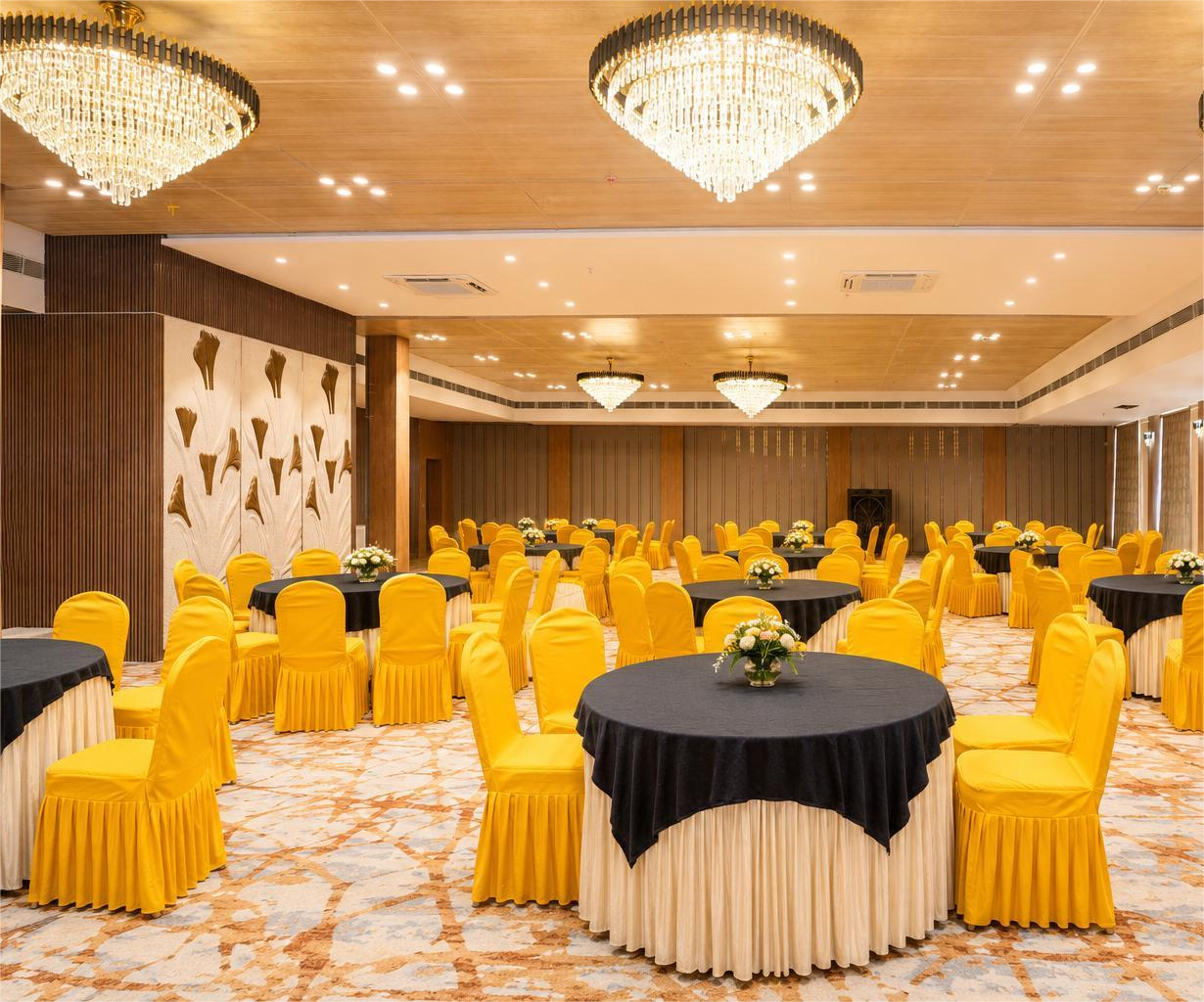 Banquet hall 3, Presidency Club Resort & Spa, Vadodara