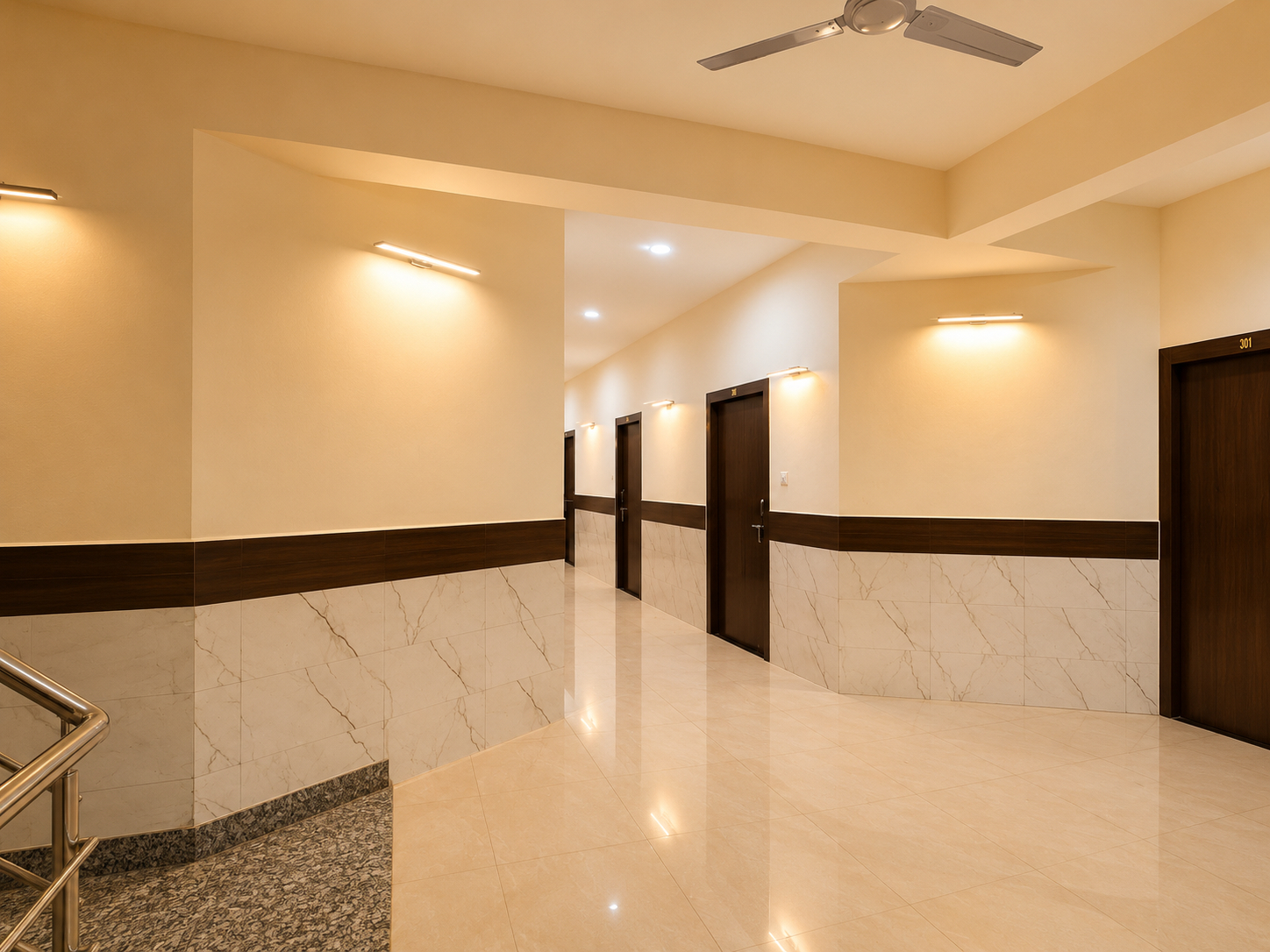Public Area 2, Hotel Pragati Palace, Mathura