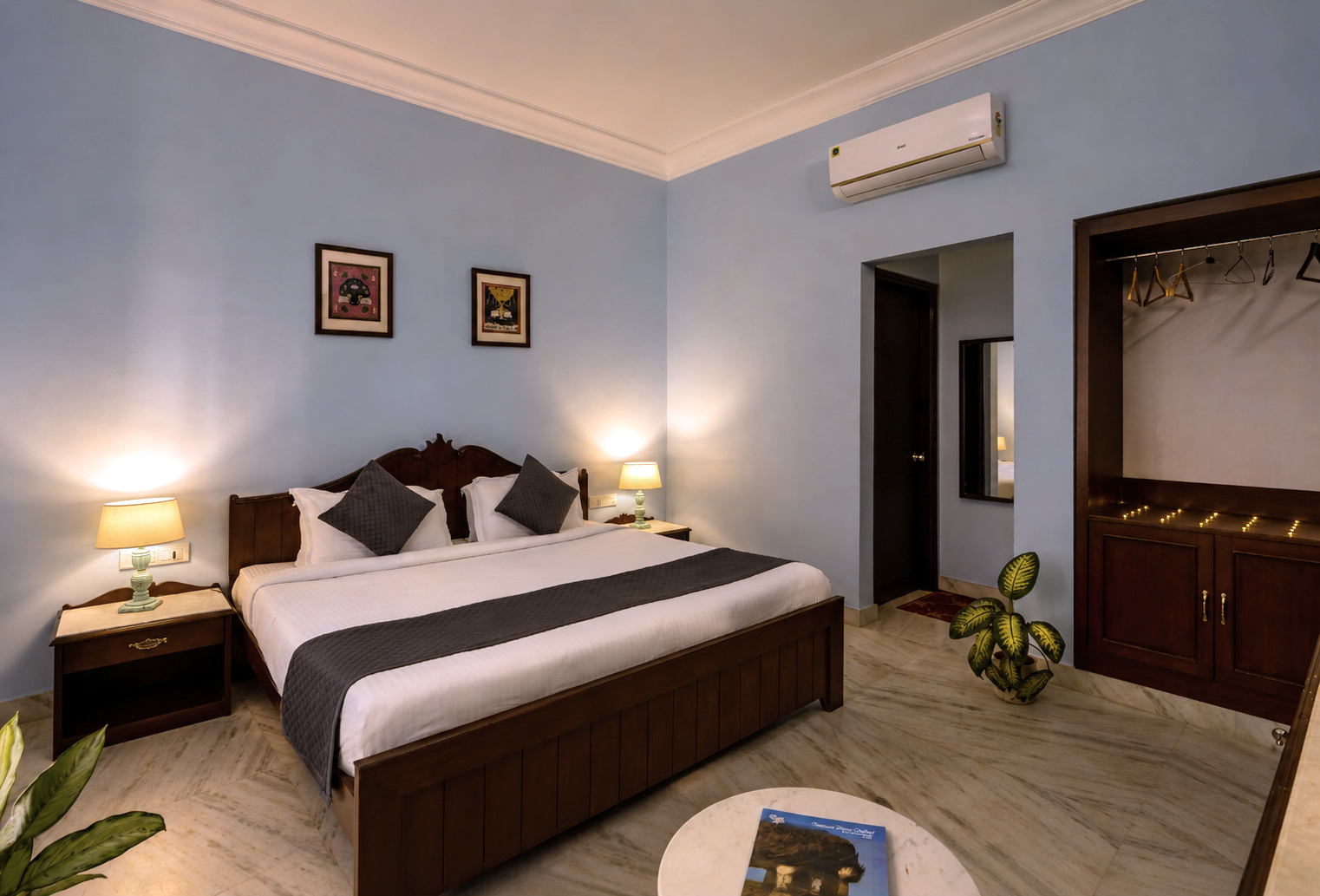 Bedroom 3, Chandra Vilas Heritage stay, Udaipur