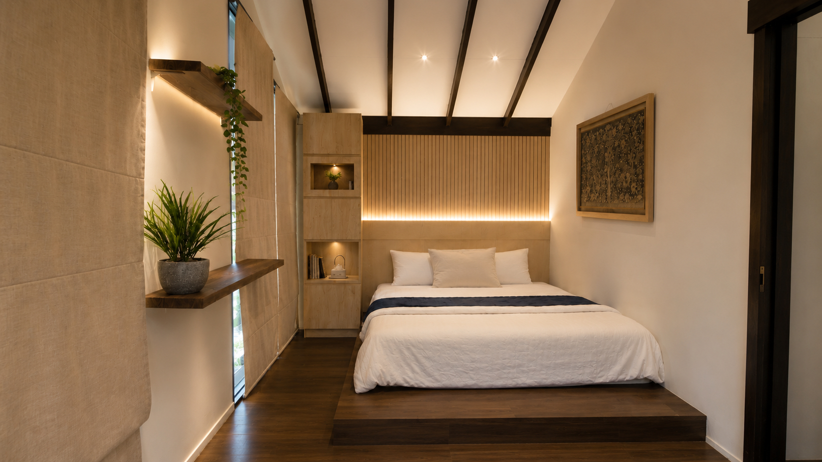 Bedroom 3, The Haven 3BR Private Pool Villa Lembang, Bandung, Bandung