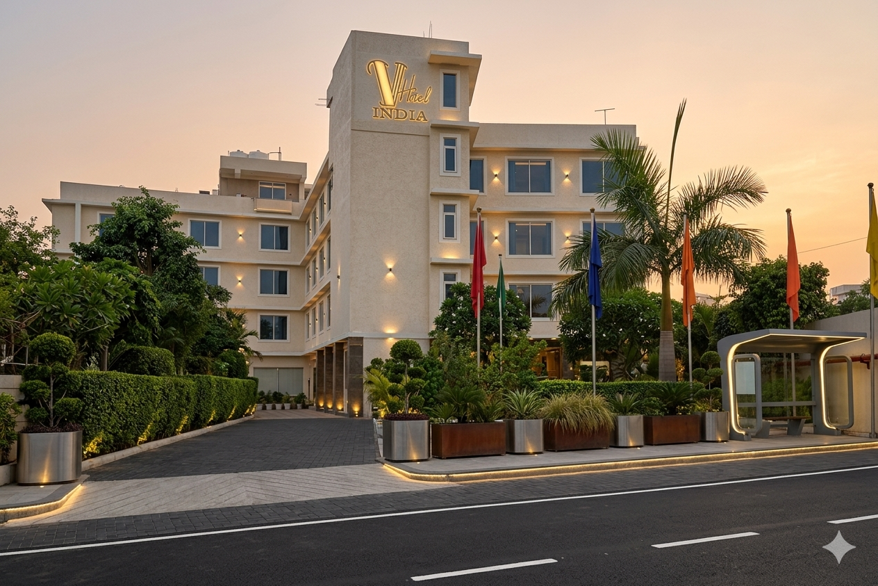 Exterior & Views, Hotel Shoba Estate , Delhi