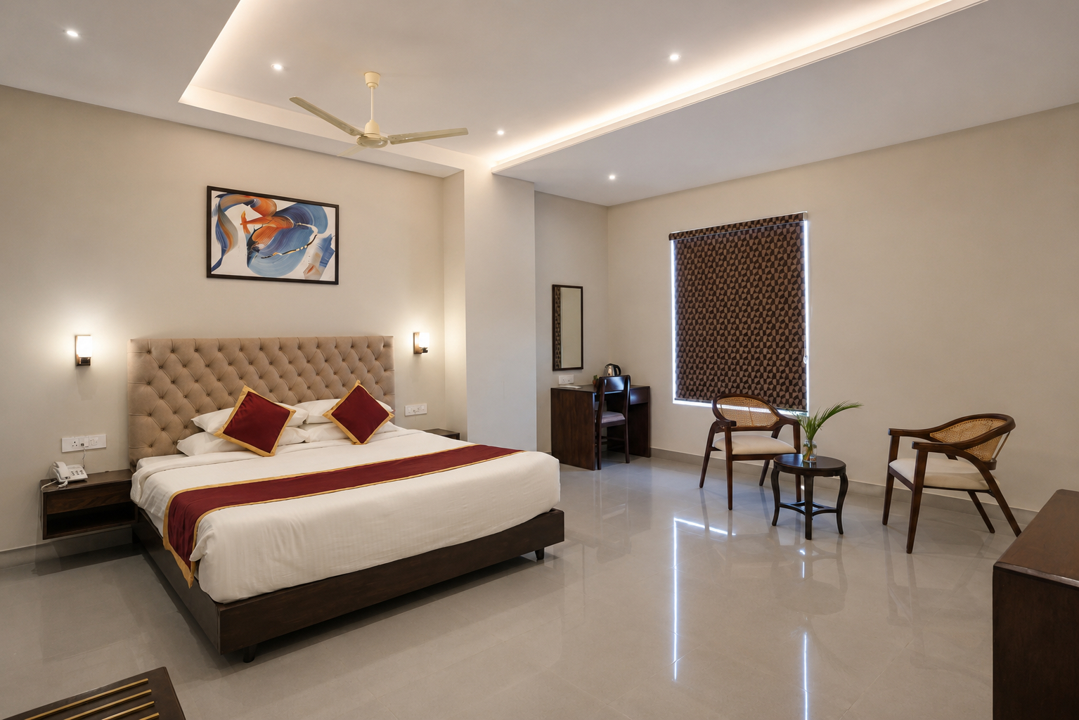 Bedroom 3, THE LAND SAND HOTEL, Jaipur