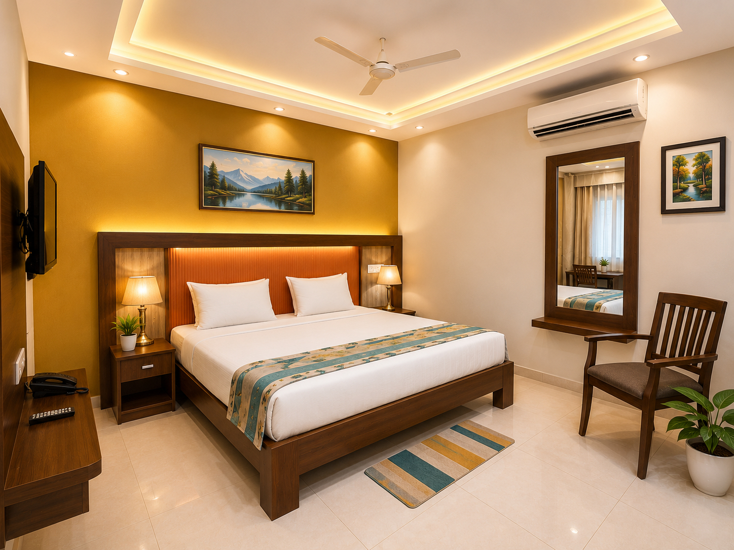 Bedroom 2, Goroomgo Swastik Guest House Near Kashi Vishwanath Temple Varanasi, Varanasi