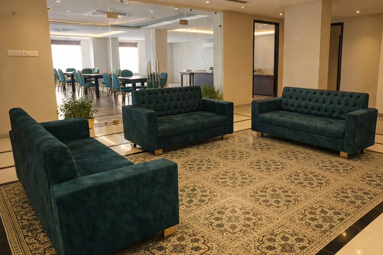 Public Area 2, THE LAND SAND HOTEL, Jaipur