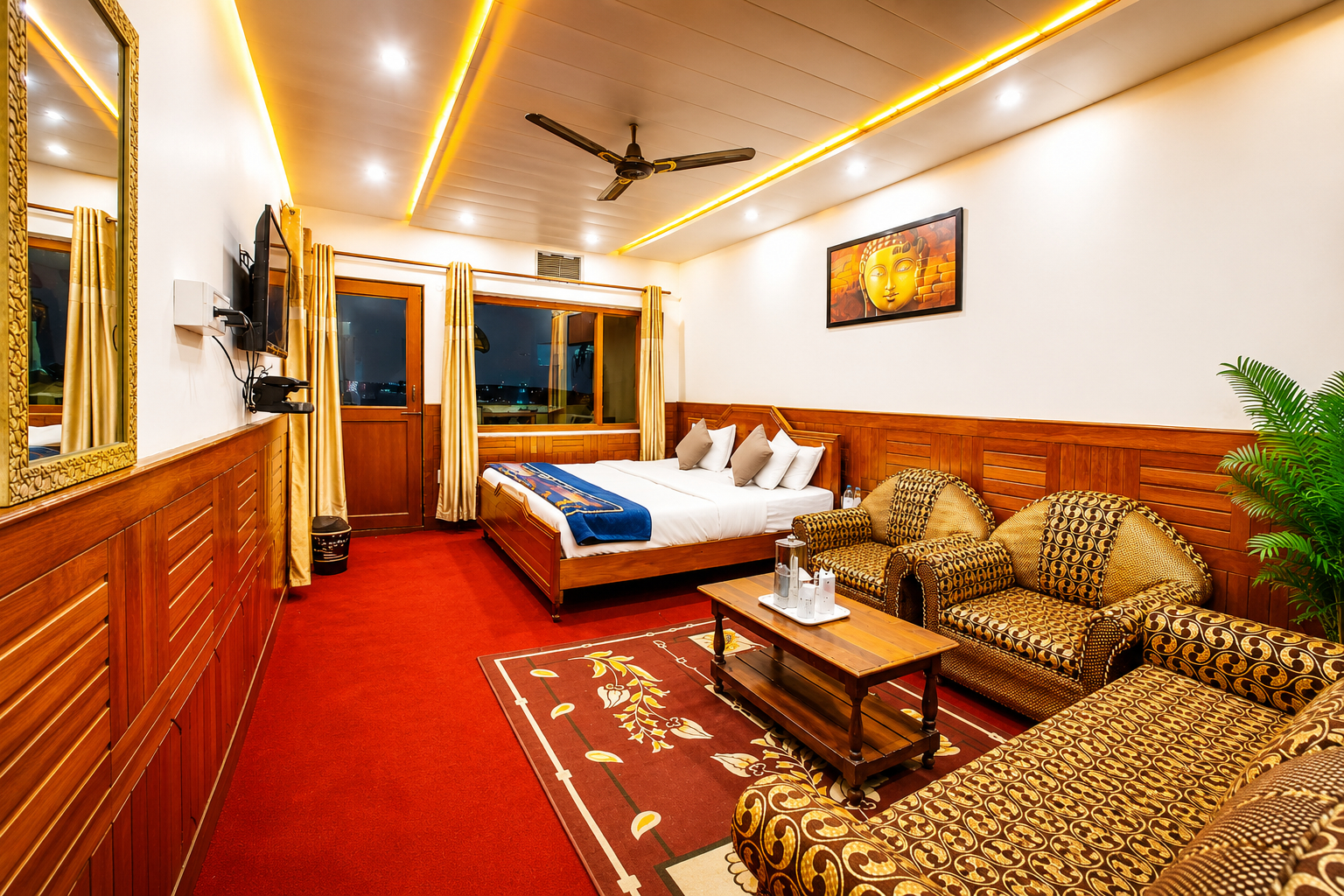 Bedroom 3, Goroomgo Tribhuwan Mall Road Ranikhet - Mountain View, Almora