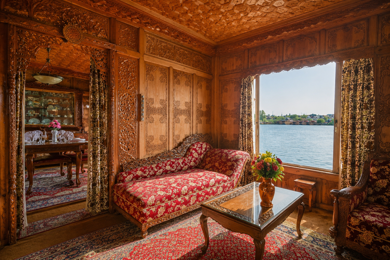 View, Shahenshah Heritage Houseboat, Srinagar