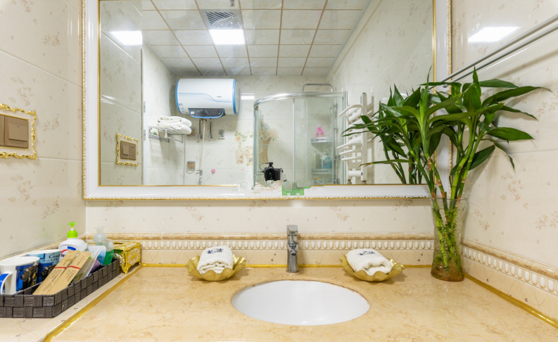 Bathroom 3, Wanda Haiwei Deluxe Seaview Hotel Apartment, Yantai