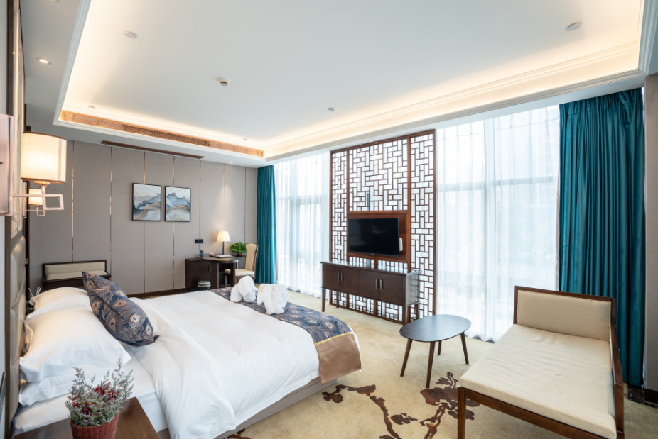 Bedroom 2, Zhongting Hotel, Yancheng