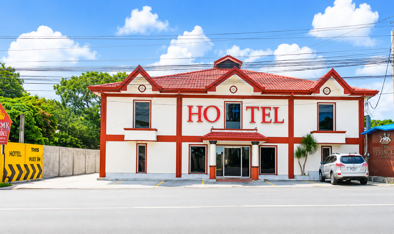 Exterior view, cmk prince hotel, Silang