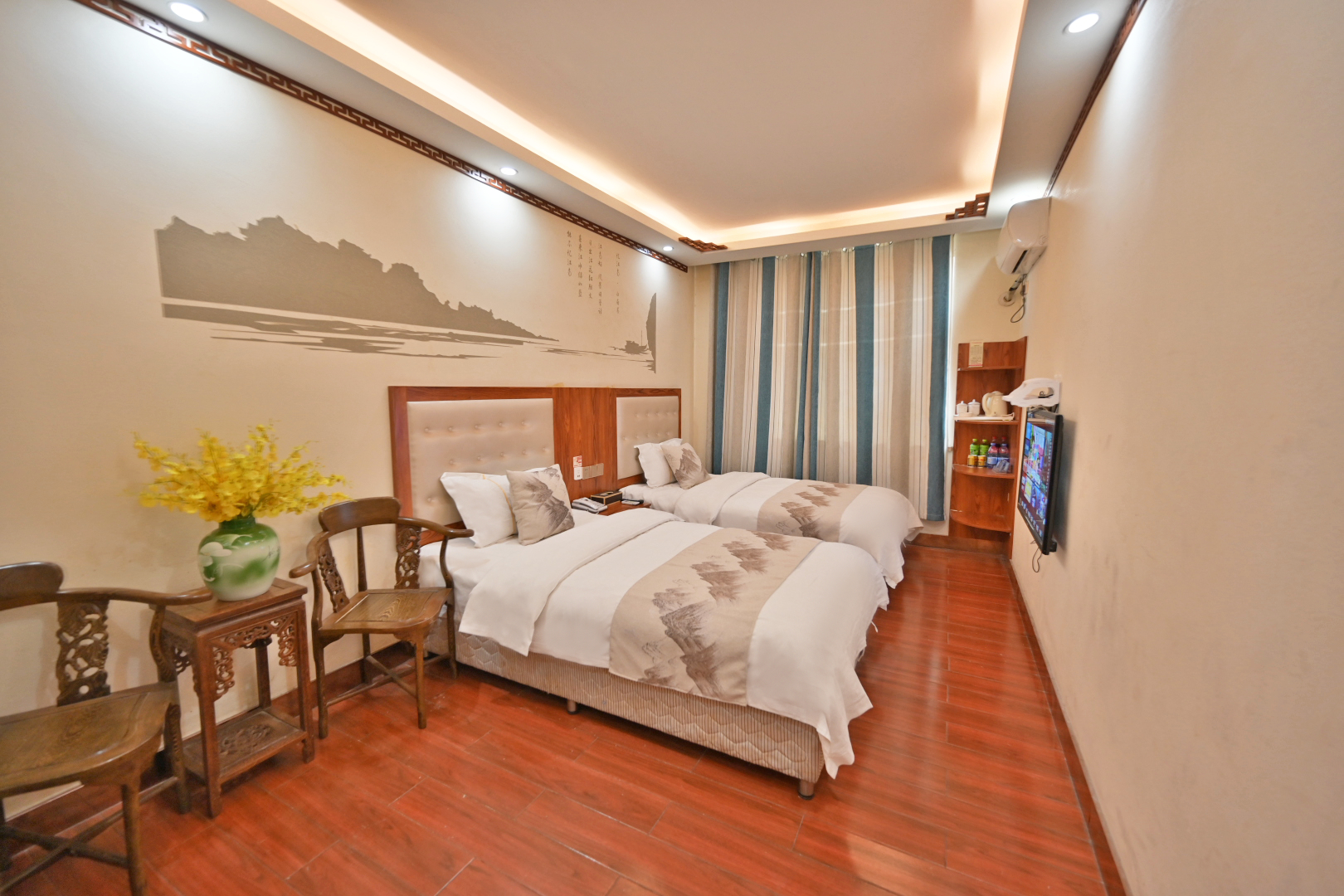 Bedroom 2, Fuyang Jiahe Boutique Hotel, Fuyang