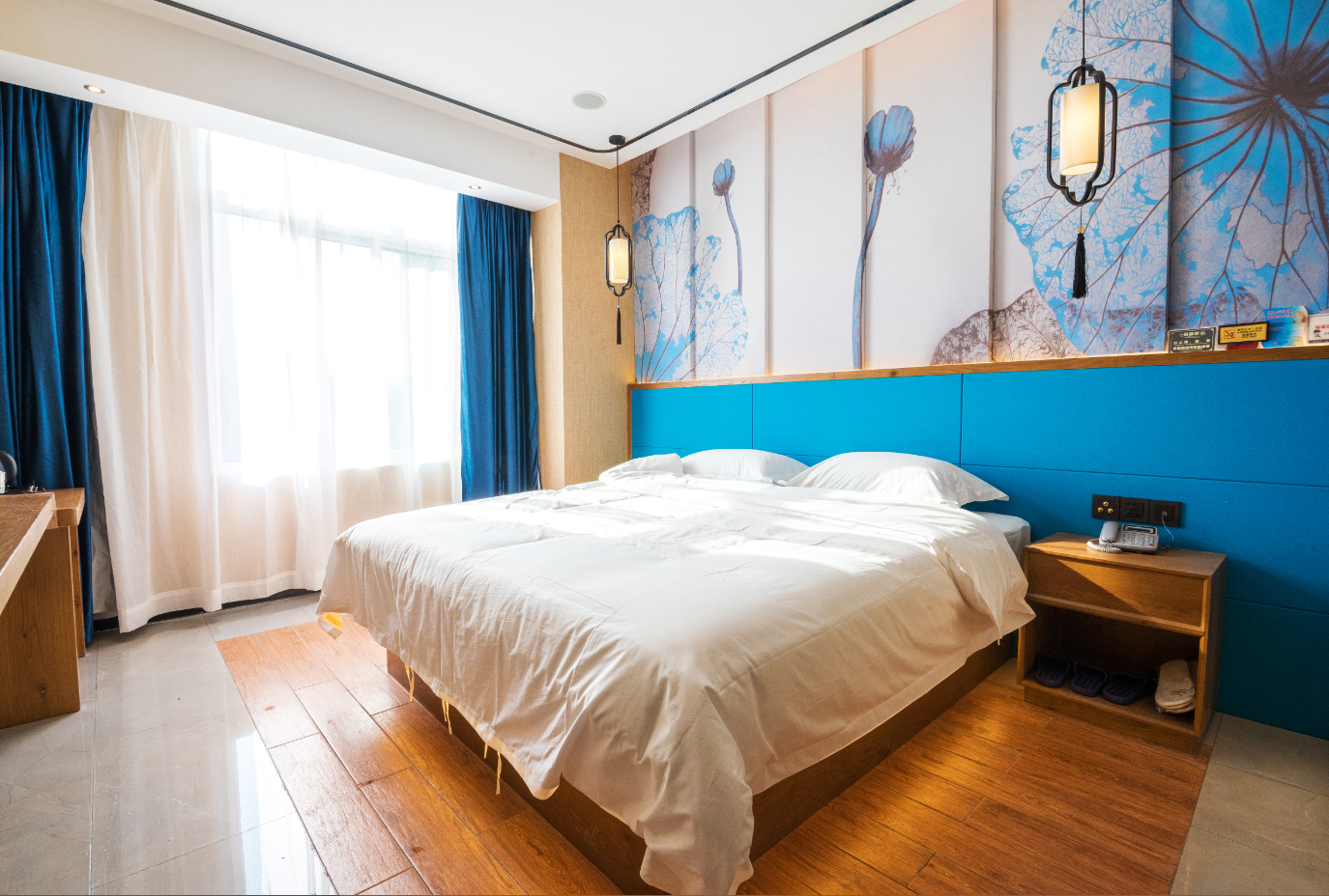 Bedroom 1, Outai Cinema Hotel (Binhai Branch), Wenzhou