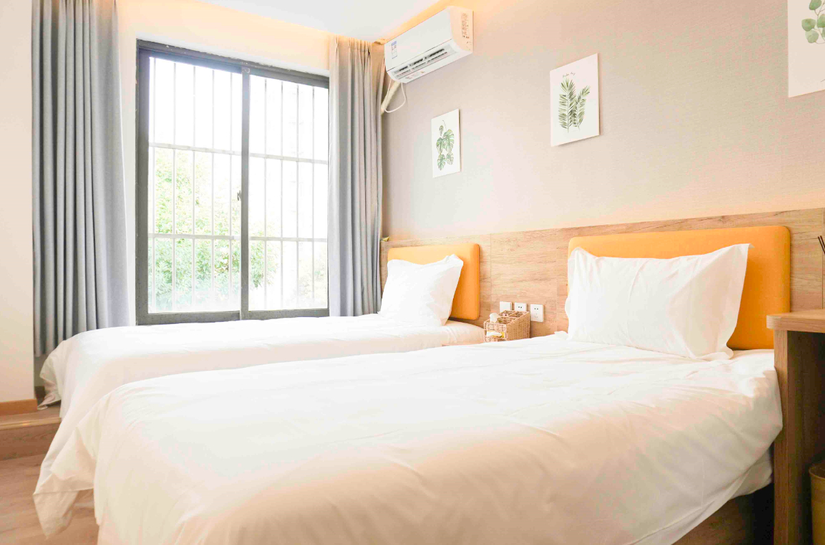 Bedroom 2, Yilkeai Hotel (Beijing Changping subway station University Town store), Beijing