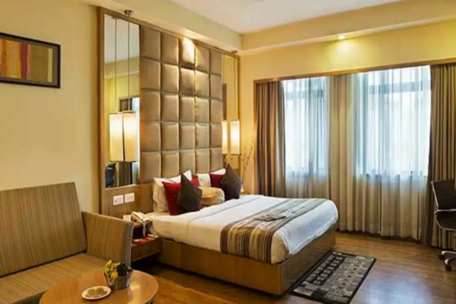 Bedroom 2, The Manor Bareilly by Leisure Hotels , Bareilly