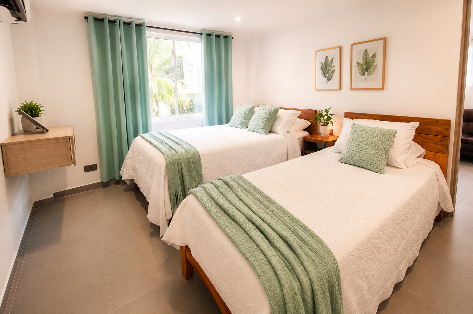 Bedroom 2, Cabañas Green Yard, San Andrés