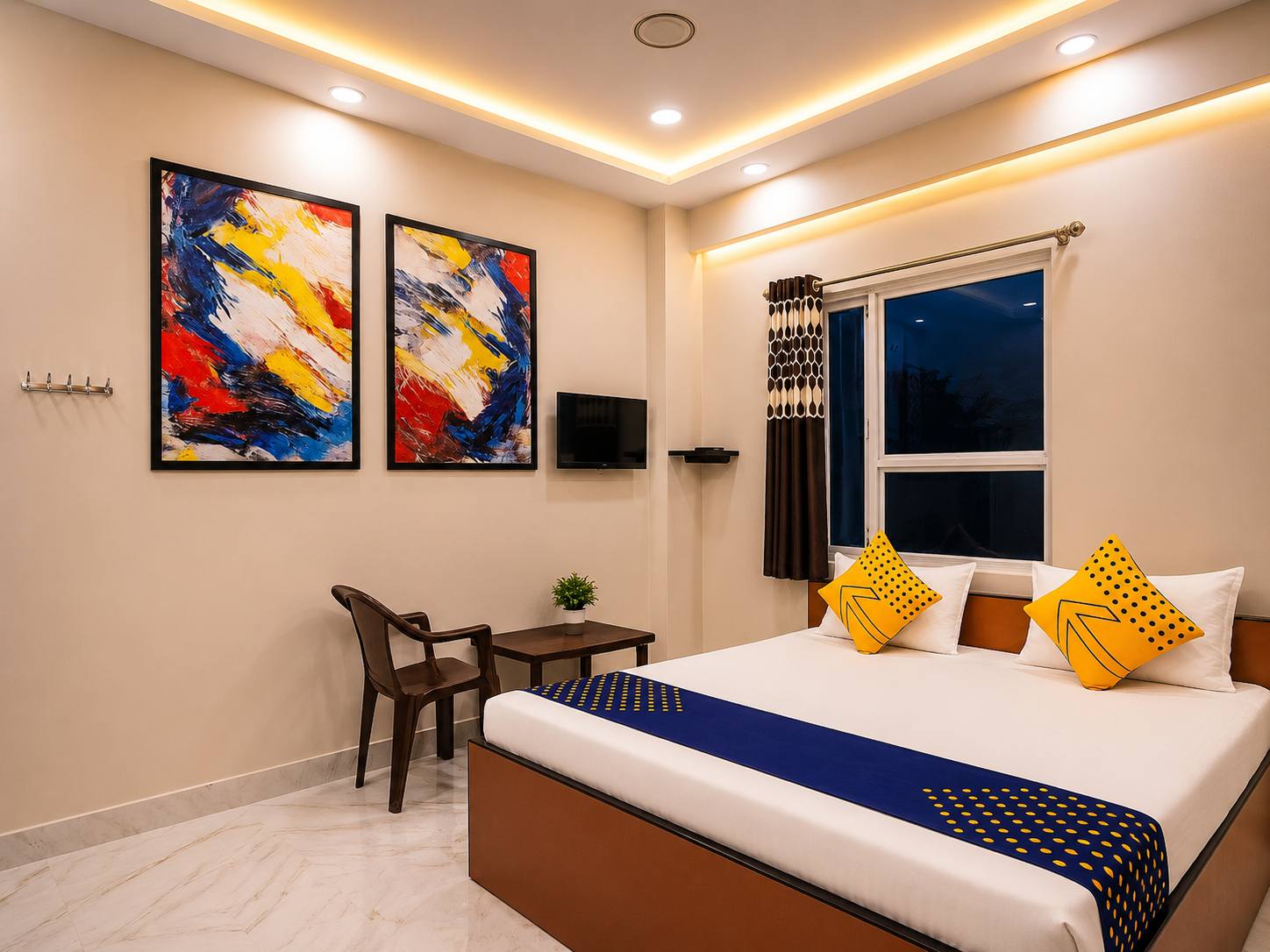 Bedroom 1, Shiv Ganga Guest House, Varanasi