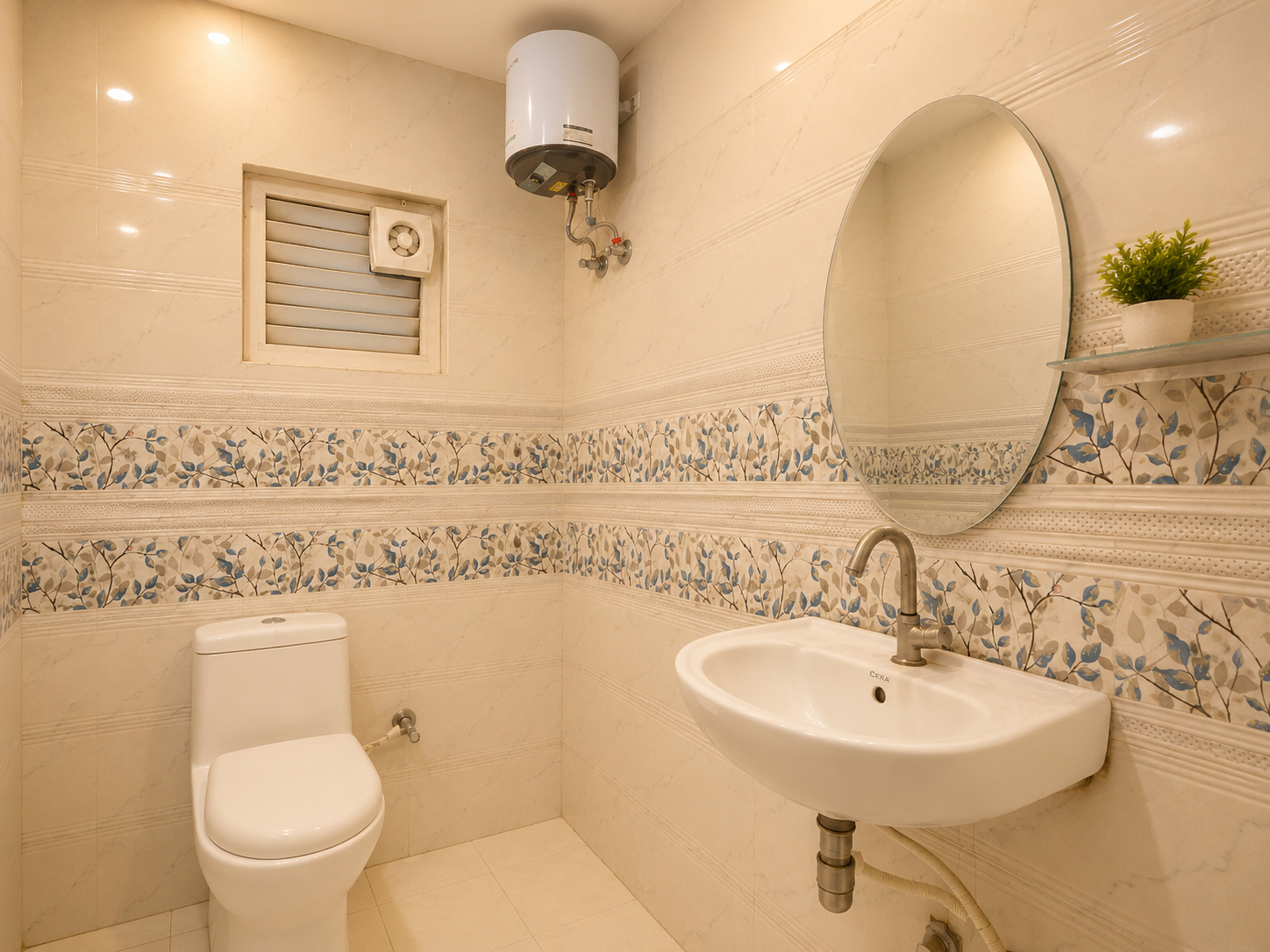 Bathroom 4, Goroomgo Mahaveer Palace Varanasi, Varanasi