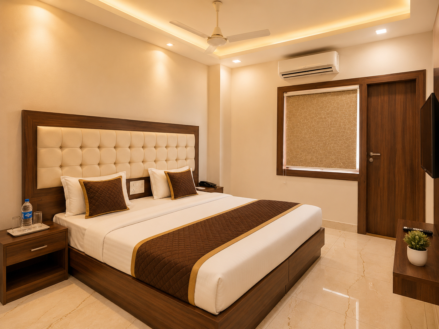 Bedroom 3, Goroomgo Mahaveer Palace Varanasi, Varanasi