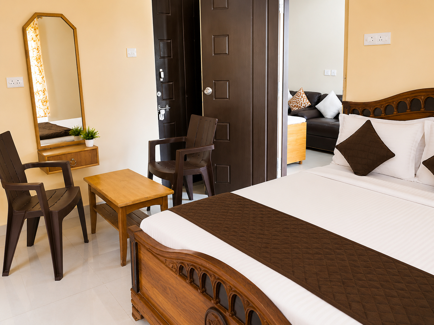 Bedroom 2, Goroomgo The Beach Vibes Puri , Puri