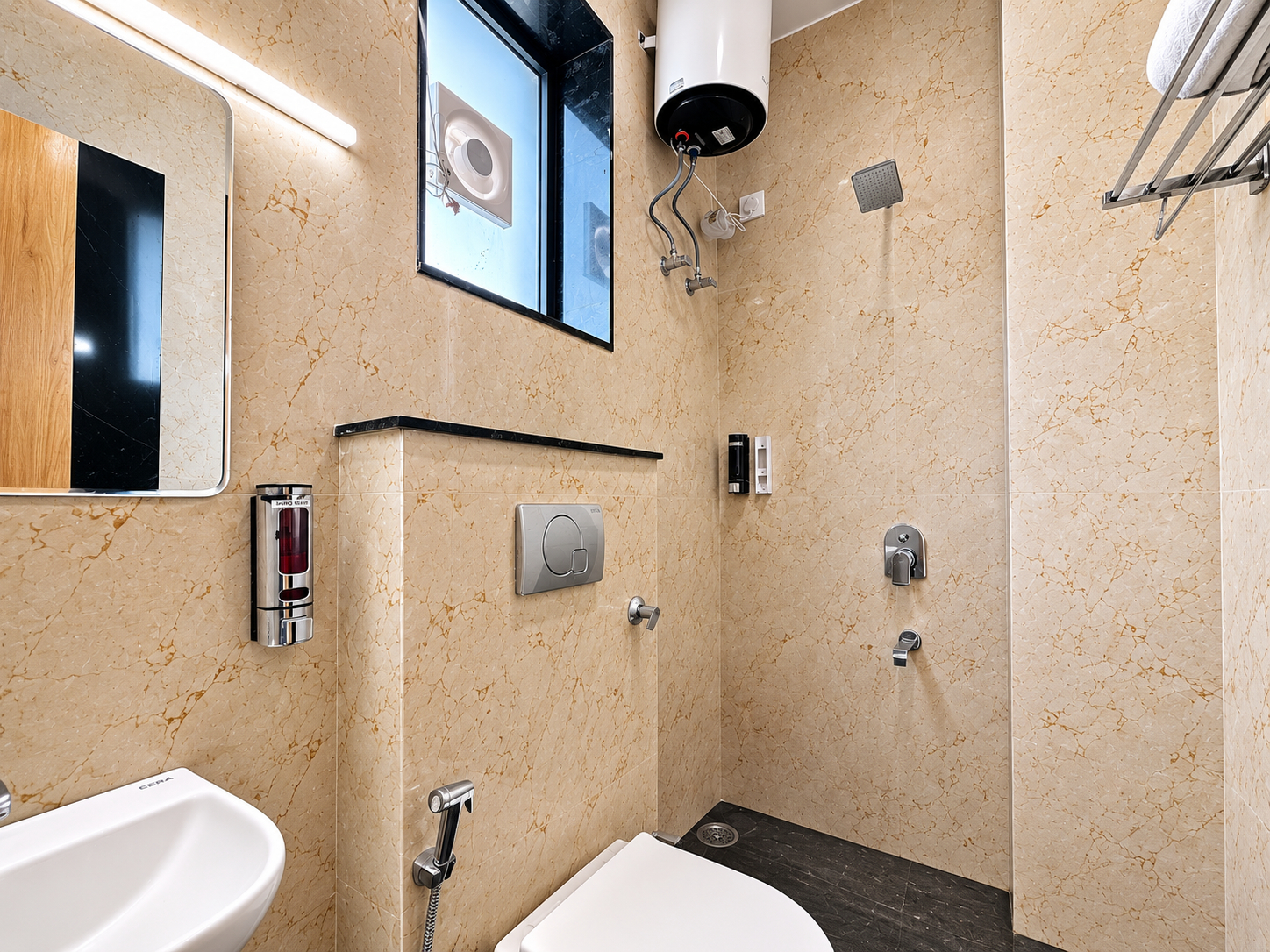 Bathroom 4, The Vrind Orchid, Mathura