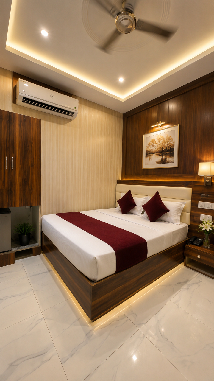 Bedroom 2, SHREE KRISHNAM RESIDENCY, Mathura