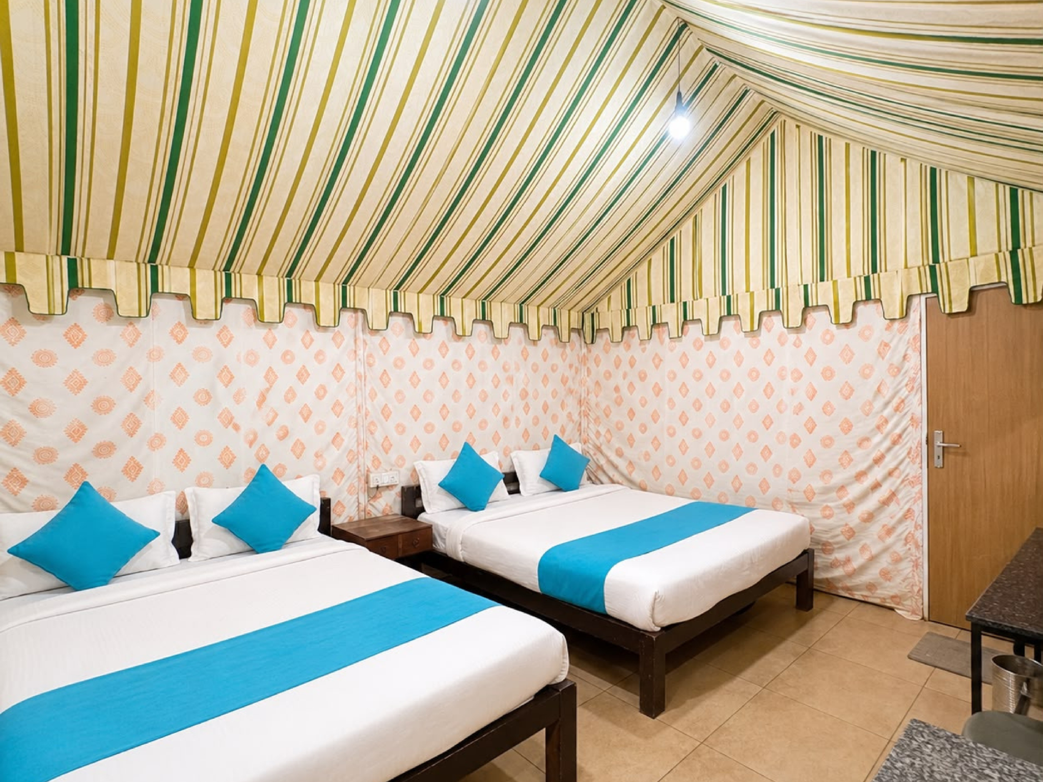 Bedroom 2, Unity Holiday Resort, Narmada