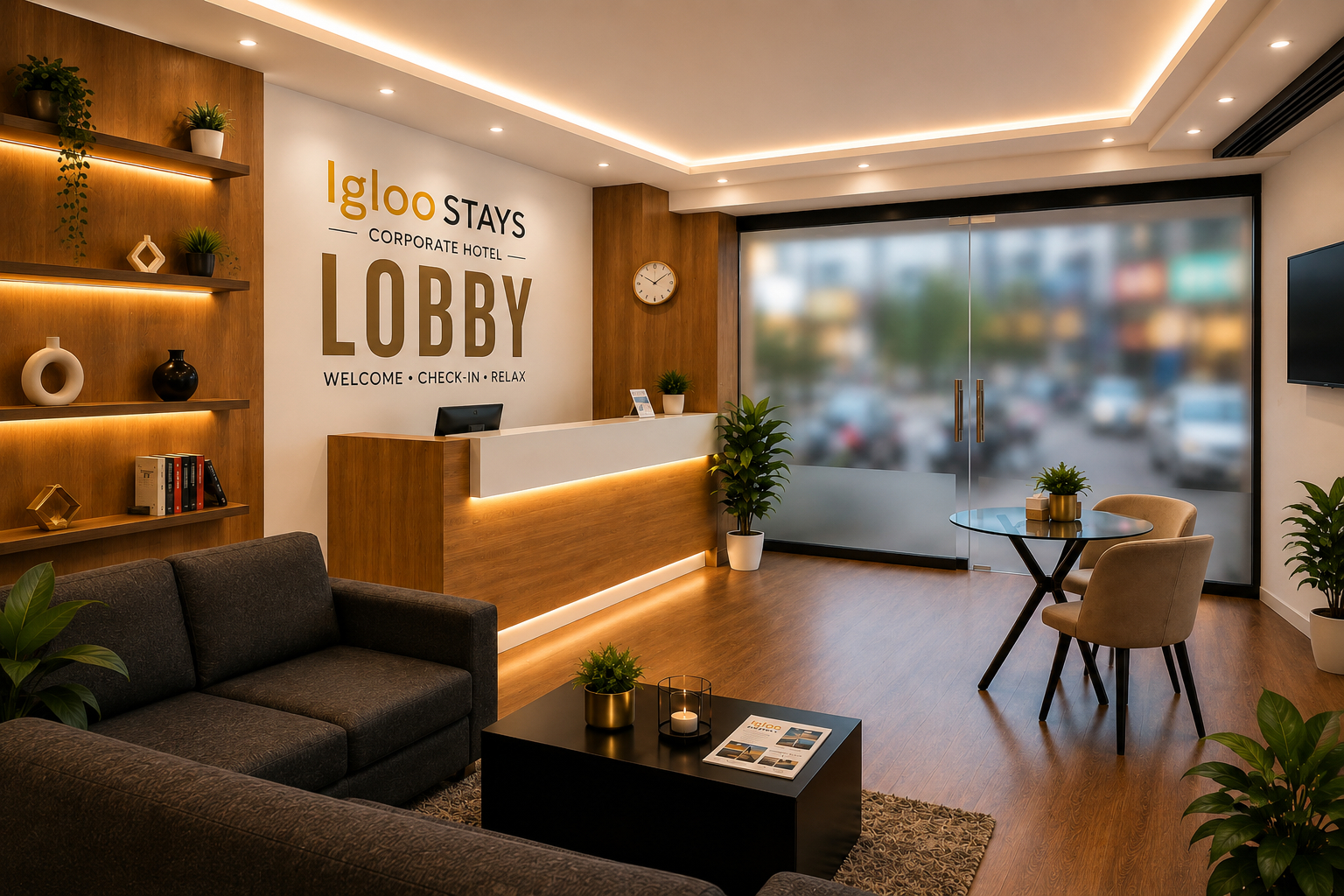 Public Area 2, igloo stays, Ernakulam