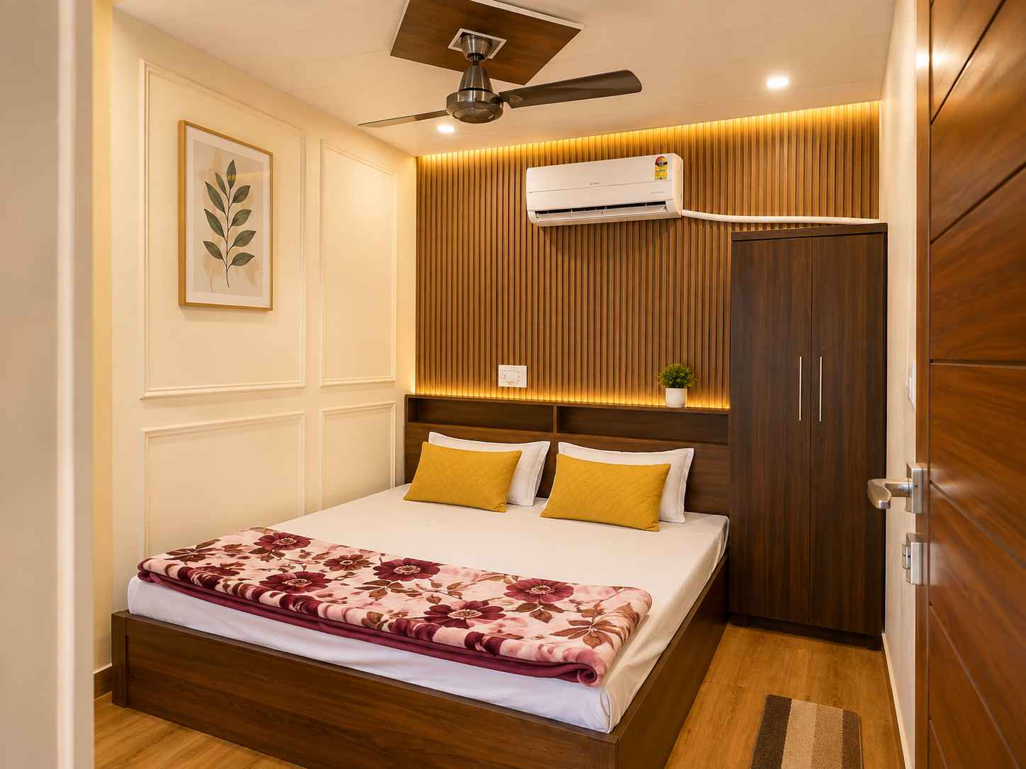Bedroom 5, Goroomgo Ayodhya Vatika Homestay Ayodhya, Faizabad
