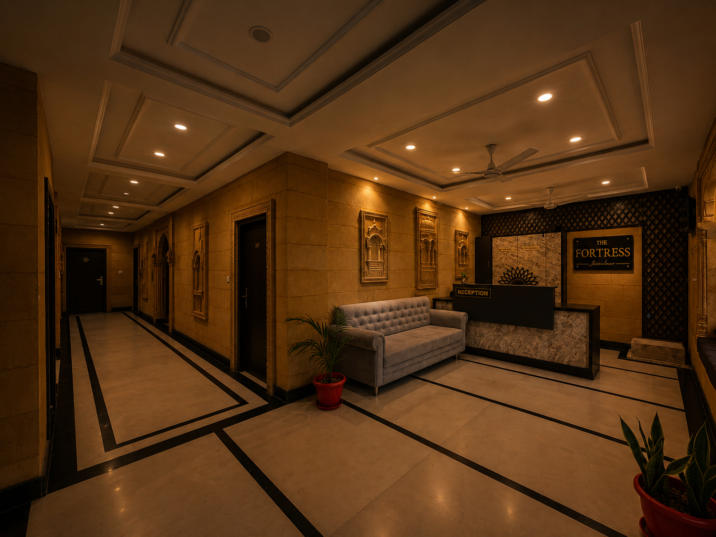 Public Area 3, The Fortress Hotel, Jaisalmer
