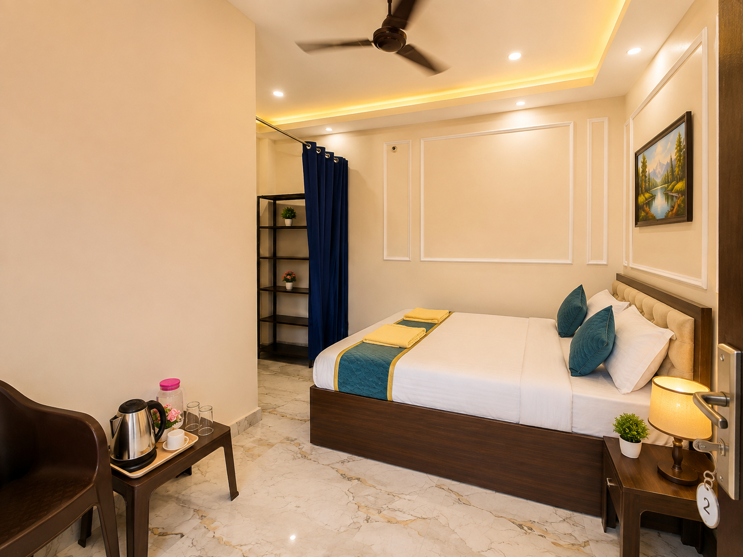 Bedroom 5, Goroomgo Raghubir Nikunj Homestay Near Ram Mandir Ayodhya, Faizabad
