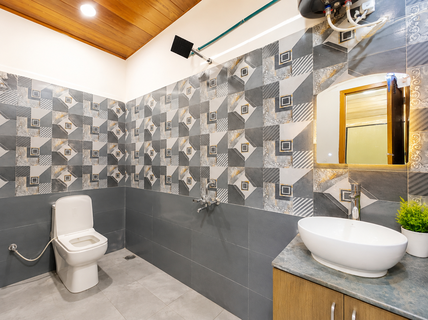 Bathroom, The Nirmala Palace Ayodhya - Near Ram Mandir , Faizabad