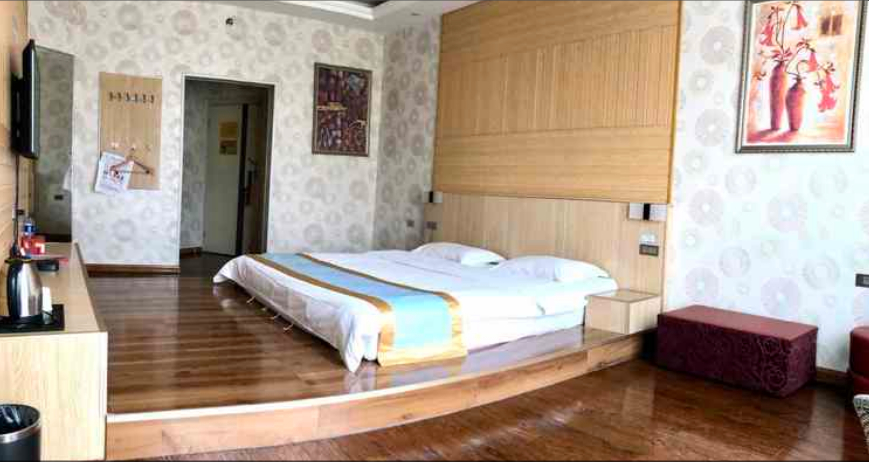 Bedroom 3, Hechi Jizhou convenient hotel, Hechi