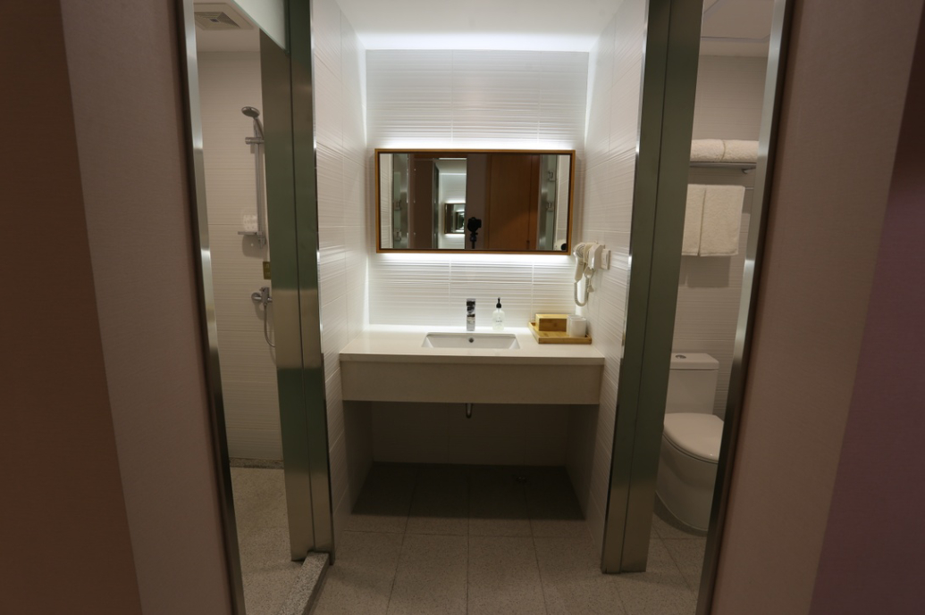 Bathroom, Quanfuji Hotel (Yulin High-tech Wanda Plaza), Yulin