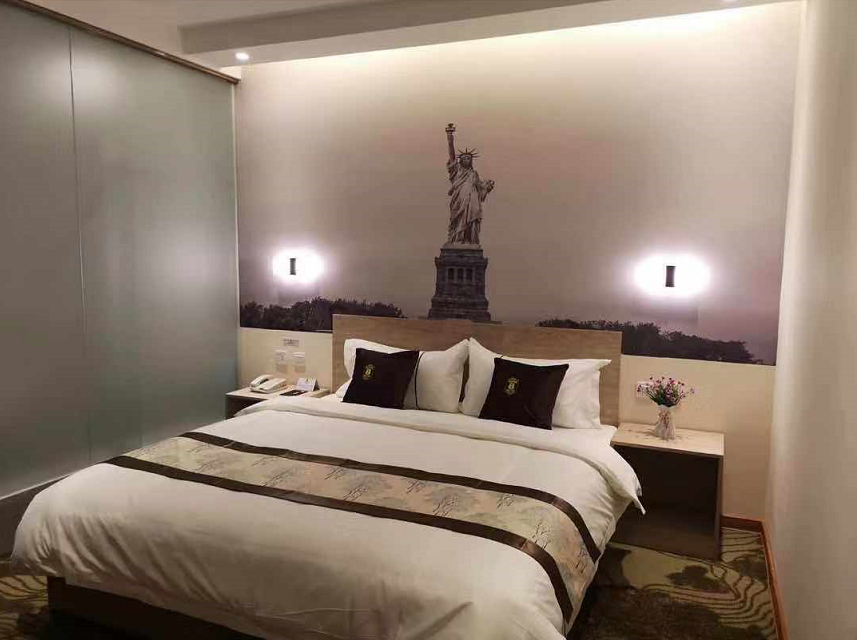 Bedroom, 슈퍼 8 호텔 (창춘 서역)(Super 8 Hotel (Changchun West Railway Station)), Changchun