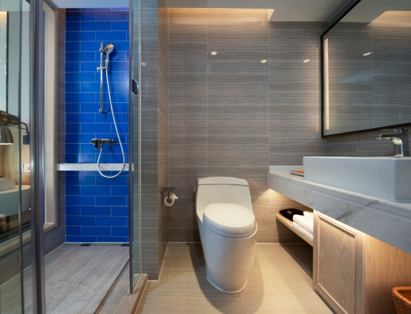 Bathroom 2, Kyriad Marvelous Hotel Shenzhen Longhua Dalang Business Center, Shenzhen