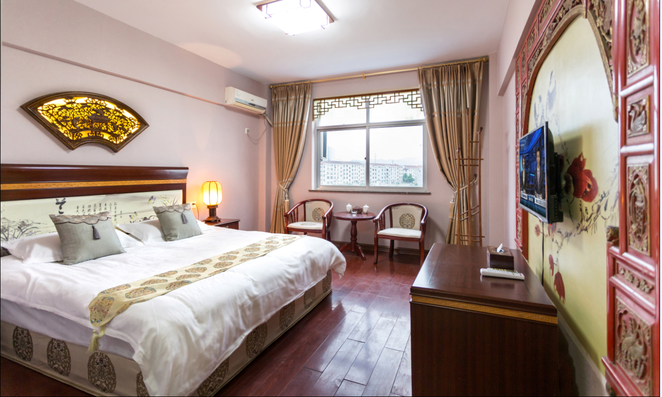 Bedroom 2, Qingfengge Renwen Hotel Hengdian, Jinhua