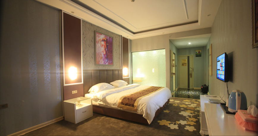 Bedroom 5, Hechi Jizhou convenient hotel, Hechi