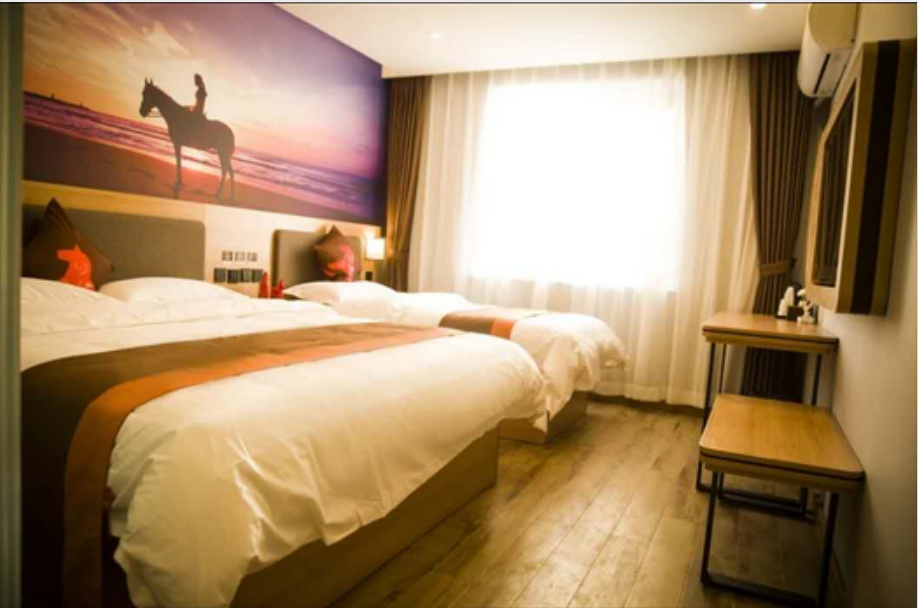 Bedroom 2, Junyi Chain Hotel (Qiqihar No.1 Hospital Branch), Qiqihar