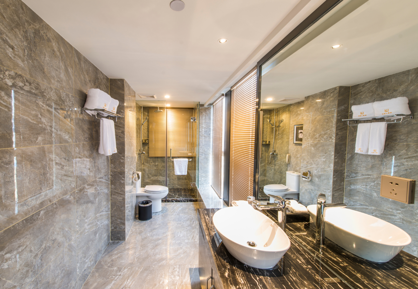Bathroom 3, Dijing Hotel, Hangzhou
