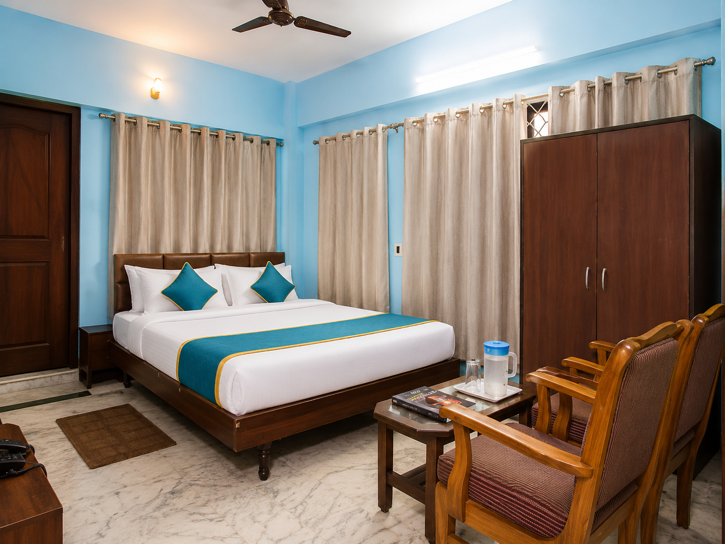 Bedroom 5, Hotel Sambit Palace Puri , Puri