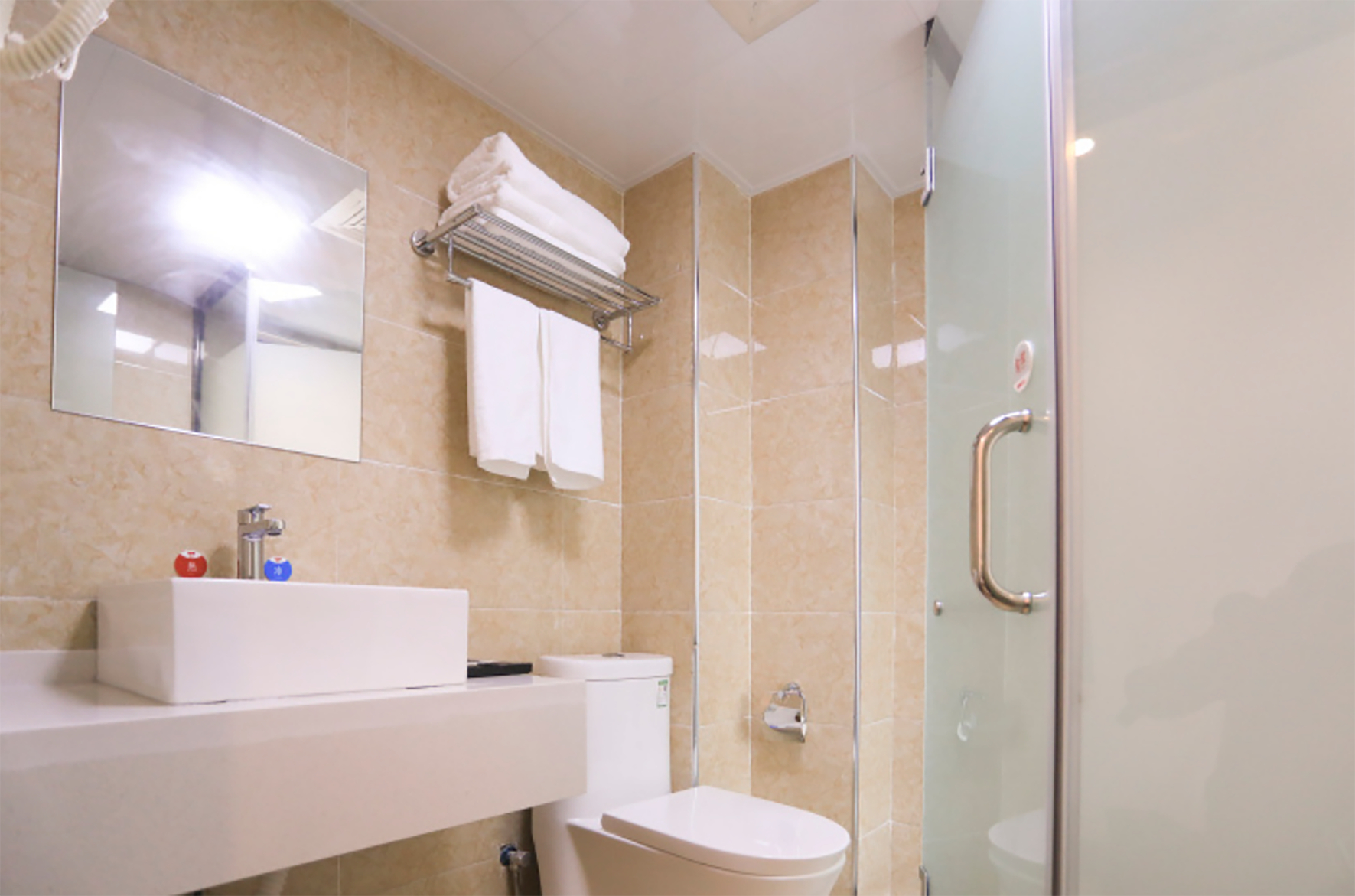 Bathroom, Yuzhong Yunruhailan Hotel, Lanzhou