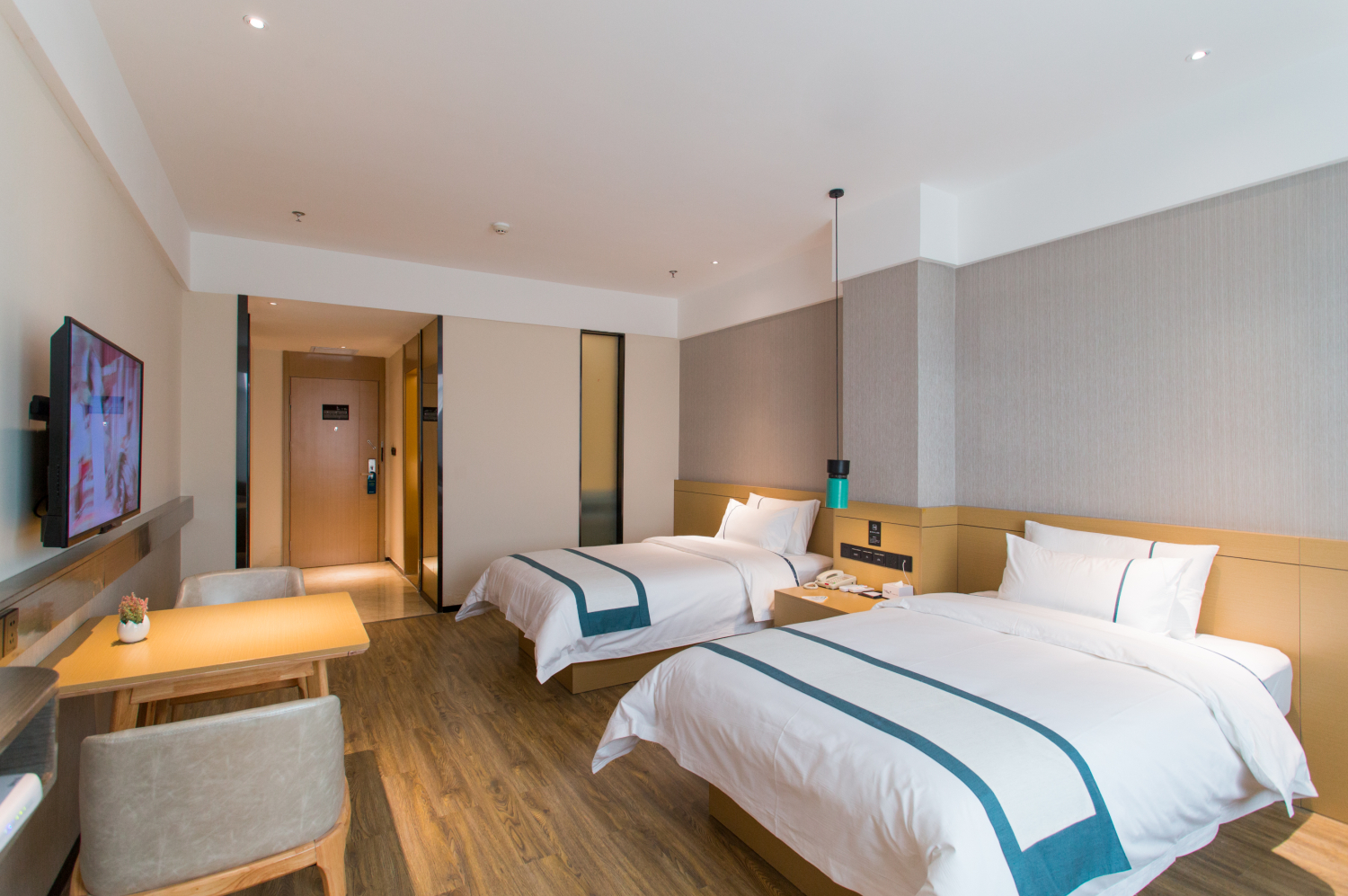 Bedroom 2, City Comfort Inn Baise High Speed Railway Station, Baise