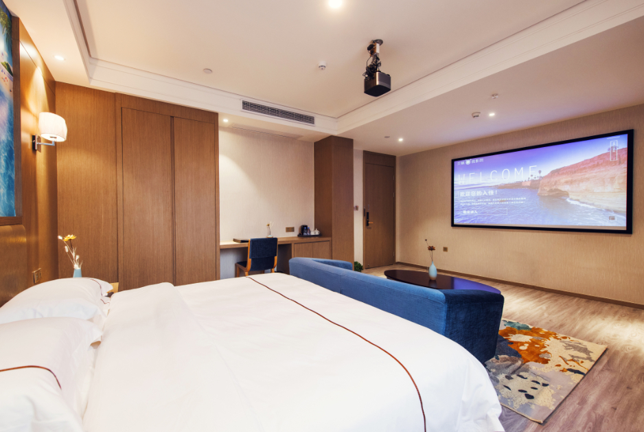 Bedroom 2, Yiwu Blue City Hotel (Yiwu Suxi Heart), Jinhua