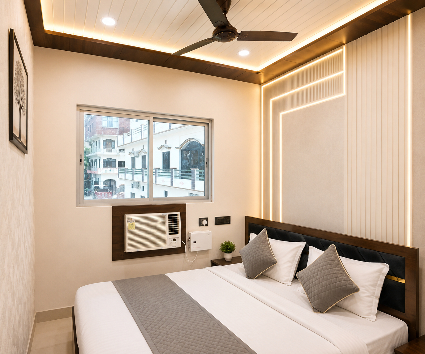 Bedroom 5, Goroomgo Narayan Niwas Homestay Near Ram Mandir Ayodhya, Faizabad
