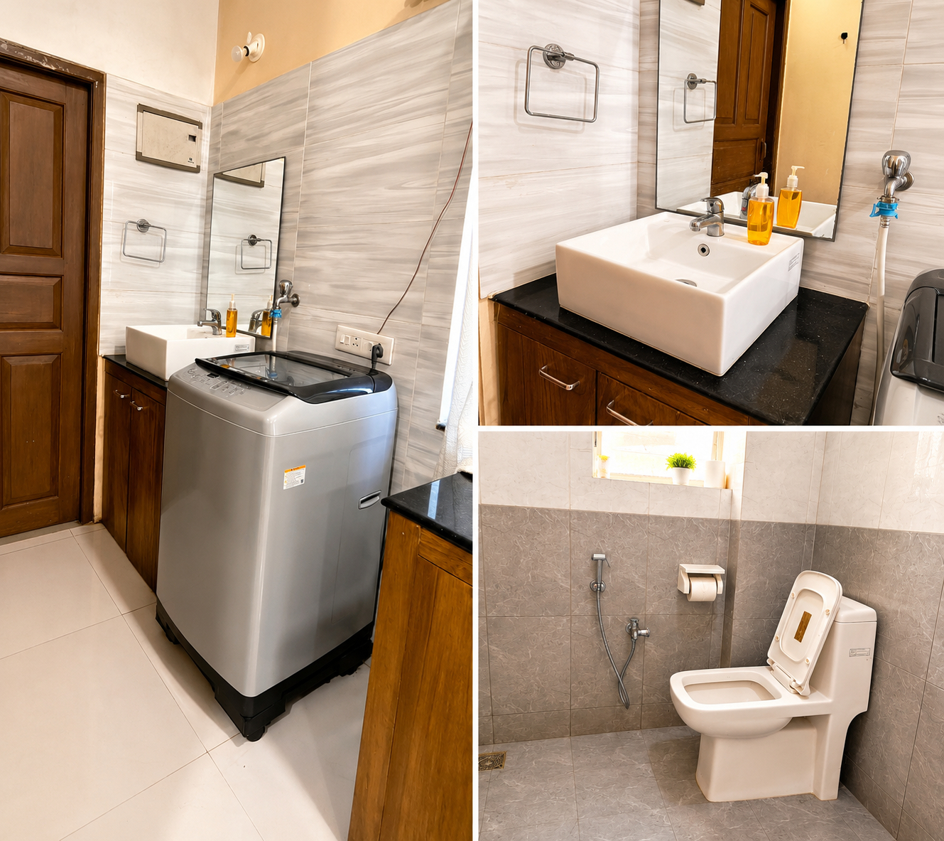 Bathroom 3, Great Bon Voyage Villa Anjuna Beach, North Goa