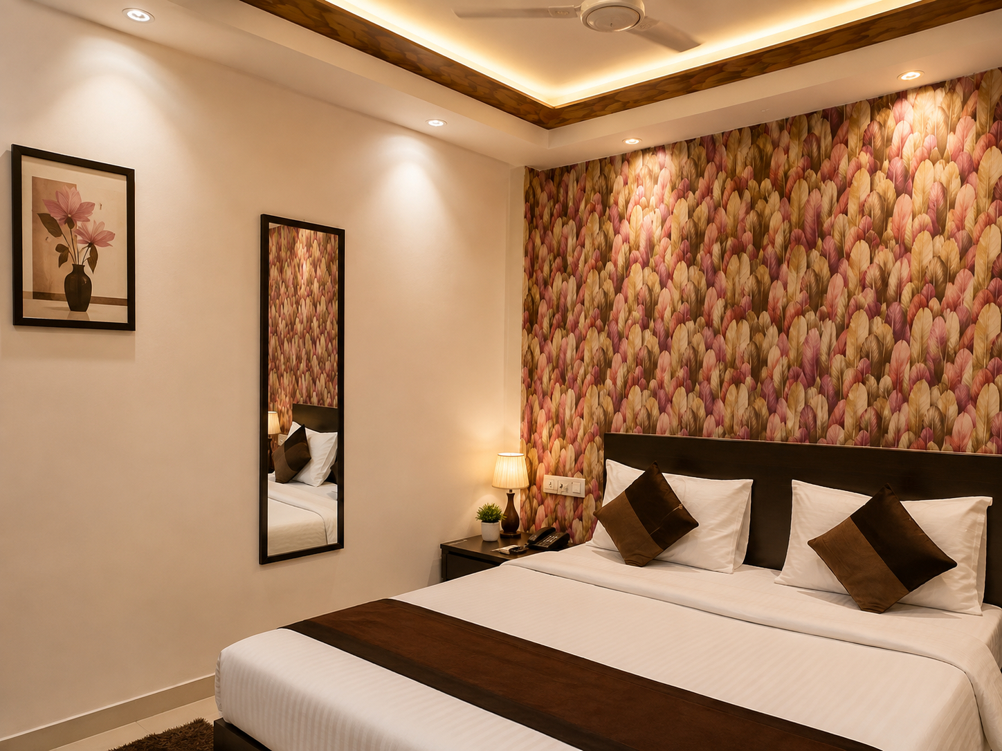 Bedroom 2, Hotel Aarav, Indore
