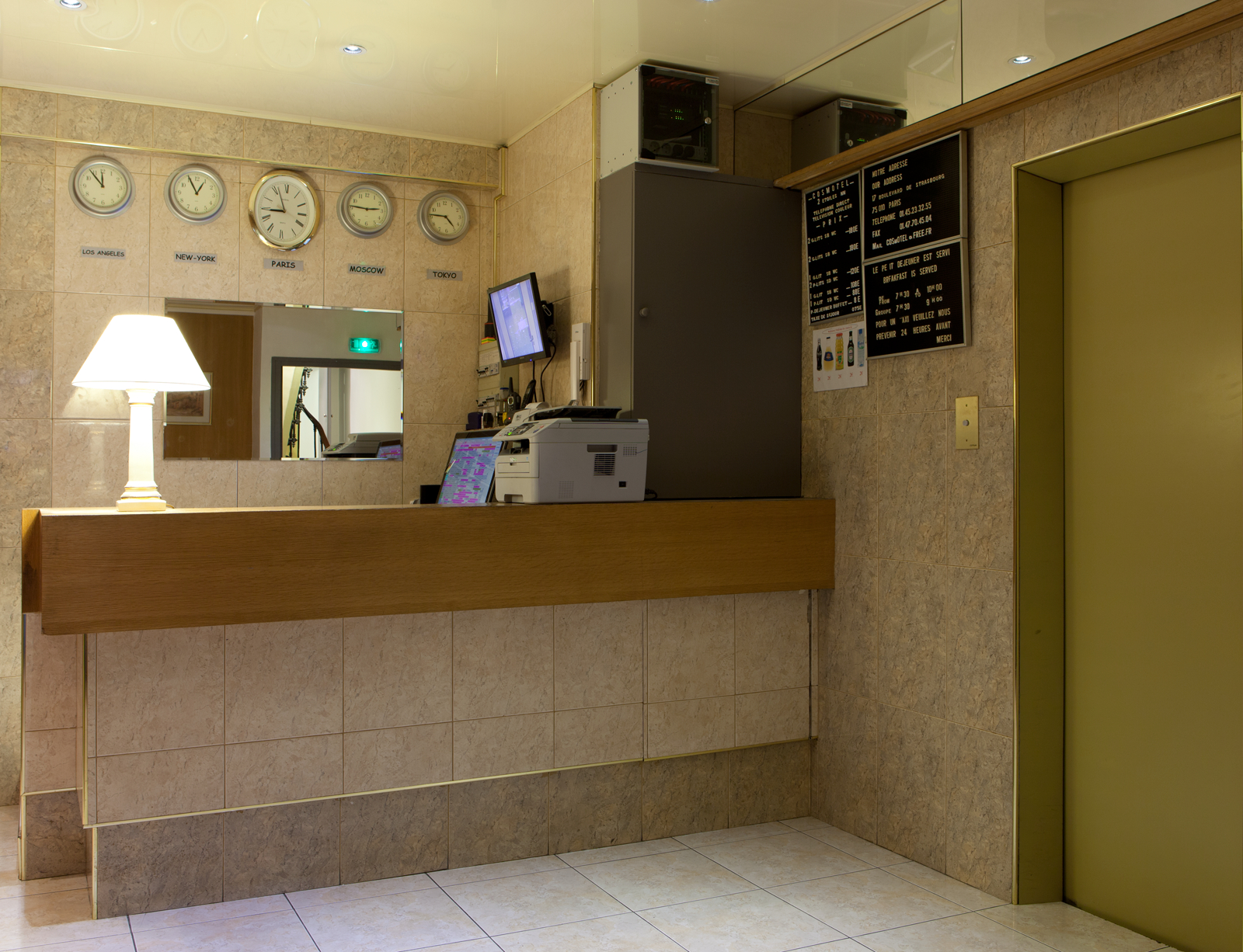 Public Area 3, Hotel Cosmotel, Paris
