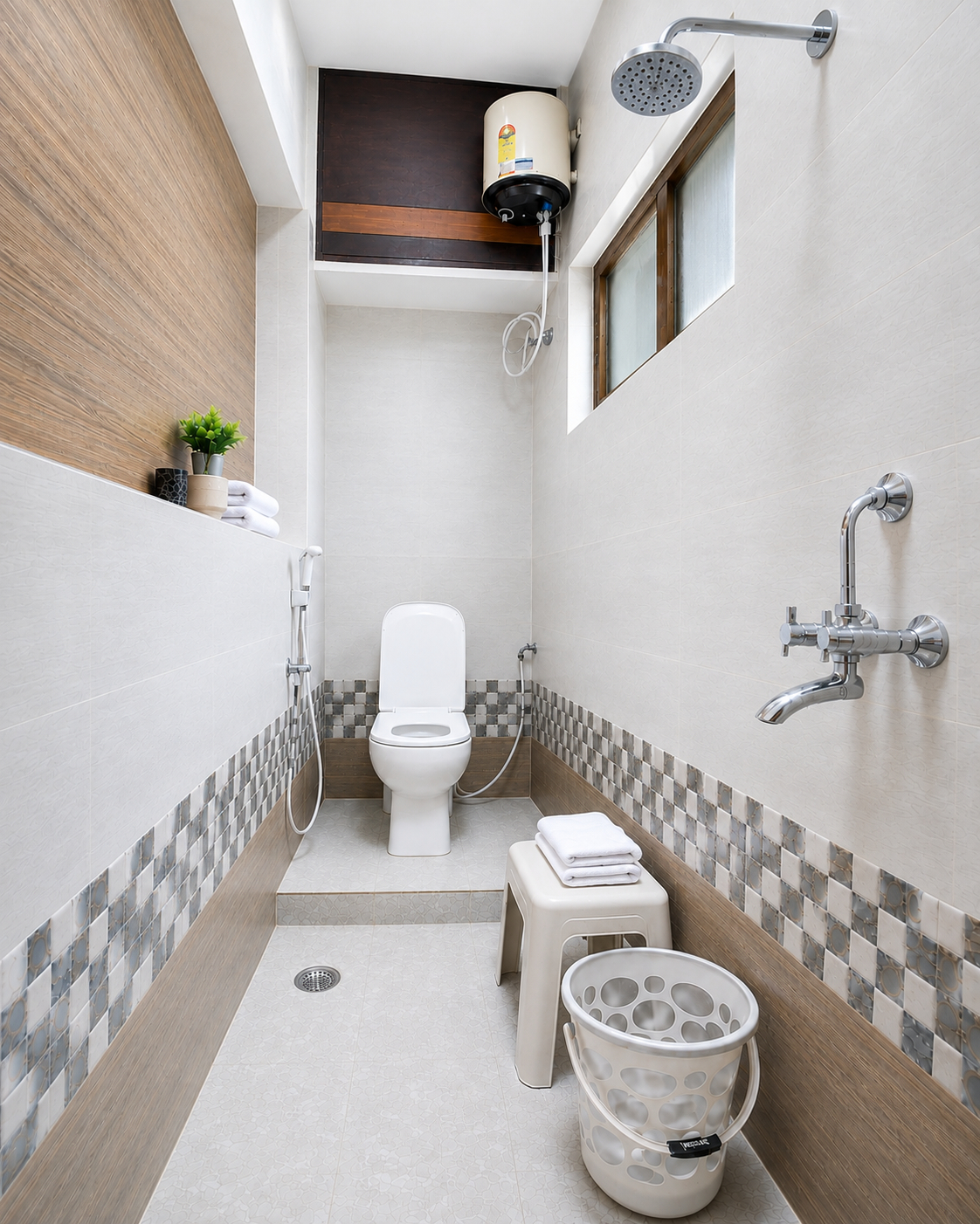 Bathroom 4, SLS HOMESTAY - Luxury AC Service Apartments 1BHK, 2BHK, 3BHK, Chittoor